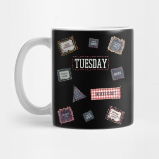 Patch Tuesday Funny Cybersecurity Fancy Dress Mug